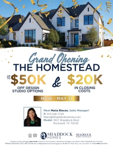 Grand Opening Savings in The Homestead