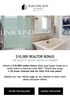 $10K Realtor Bonus
