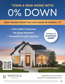 Own A New Home With 0% Down