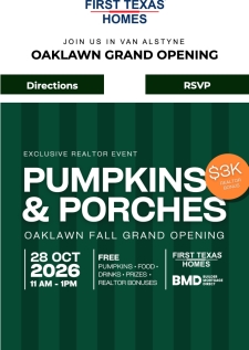 🎃 Realtors, You&rsquo;re Invited: Pumpkins, Porches & Perks at Oaklawn