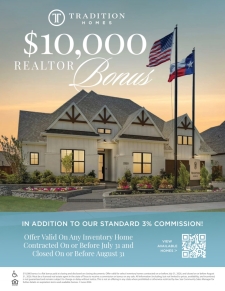 $10k Bonus on Quick Move-Ins in Prosper & Celina