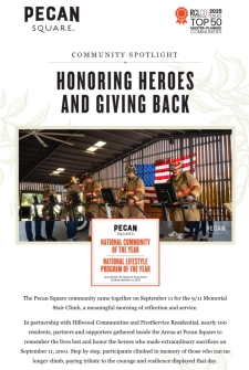 $16,000 Raised for Building Homes for Heroes