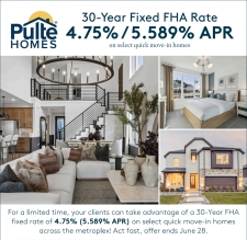 30-Year Fixed FHA Rate On Select Quick Move-In Homes