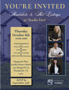 Charcuterie, Champagne, FREE Headshots and $500 Gift Cards!