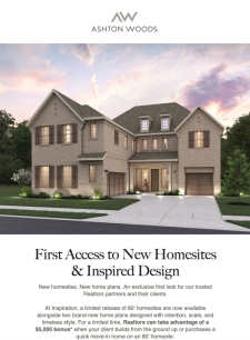 80' HOMESITE RELEASE | Your Clients Will Want to See This