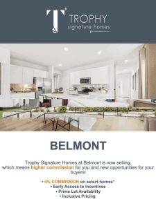 Belmont: Now Selling in Aubrey!