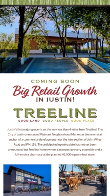 Big Retail Growth Coming to Justin!