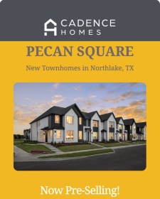 Cadence Homes Now Selling in Pecan Square!