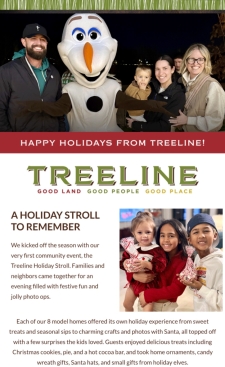 Celebrating the Season at Treeline