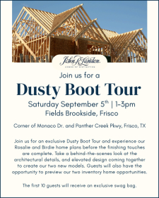 Dusty Boot Tour! - Fields Brookside