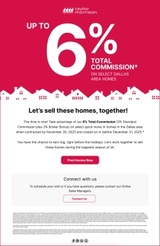 Earn up to 6% commission! Offer ends this month!