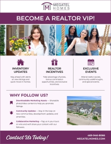 Follow us to be a Realtor VIP!