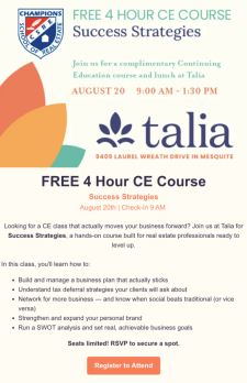 Grow Your Business, Not Just Your CE Hours
