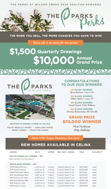 Homes Available for Summer &ndash; Sell to Enter to Win!