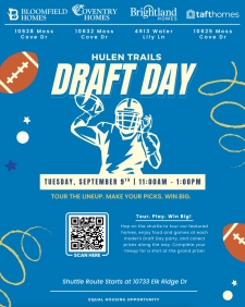 Hulen Trails - Draft Day