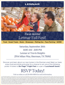 Join Us for Lennar Fall Fest & Win Luchesse Boots!