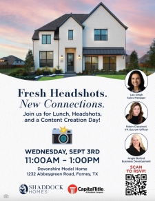 Join us on 9/3 for Headshots, Content Creation, and Lunch!