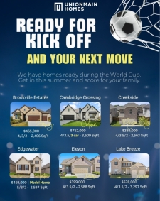 Kick Off with UnionMain Homes