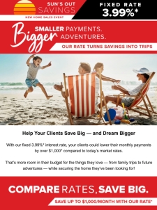 Limited Time: 3.99% Fixed Rate on Select Homes