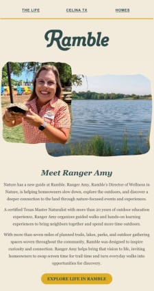 Meet Ranger Amy, Ramble's Guide to the Outdoors