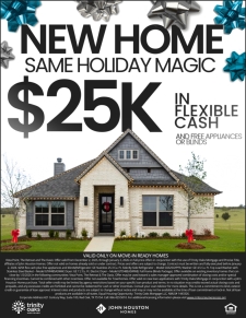 New Home, Same Holiday Magic PLUS Up to $45K Flex Cash!