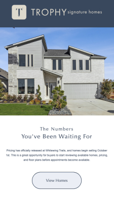 Pricing Is Here for Whitewing Trails!
