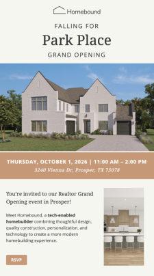 Prosper Model Grand Opening Oct 1 &ndash; 4% Commission for Attendees
