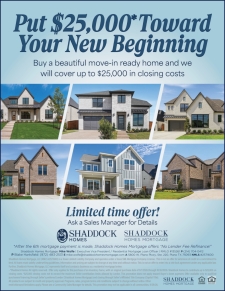 Put $25,000 Toward Your New Beginning