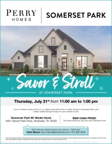 Last Call to Savor & Stroll! RSVP Today!