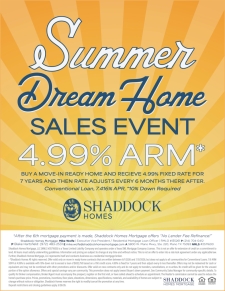 Summer Dream Home Sales Event ☀️