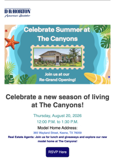 Sunny Days, Stunning Homes: Re-Grand Opening at The Canyons