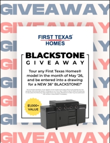 Take a Tour. Win a Blackstone.