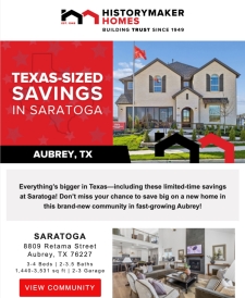 Texas-Sized Savings in Saratoga