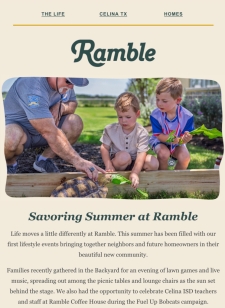 The Art of Slow Living in Ramble