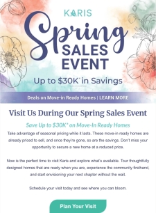 Up to $30K* in Savings for Your Clients at Karis