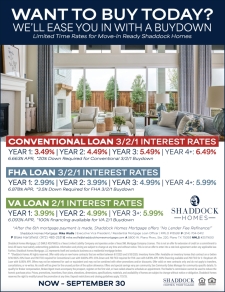 Want to Buy Today? We'll ease you in with a BUYDOWN
