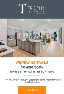 Whitewing Trails: Homes Starting in the Low $300s