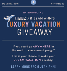 Win A Luxury Vacation Giveaway Valued at $25,000!*