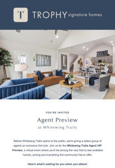 You're Invited: Agent Preview at Whitewing Trails