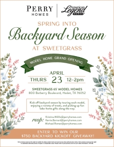 You&rsquo;re Invited: Sweetgrass Model Homes Grand Opening 🌿