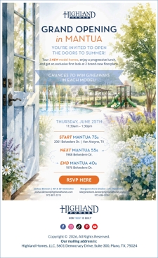You're Invited on June 25th for a Grand Opening in Mantua!