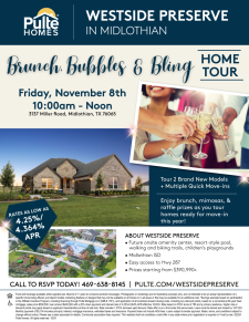 Brunch, Bubbles & Bling Home Tour