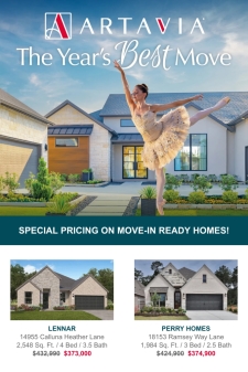 Special Pricing on Move-In Ready Homes!