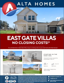 No Closing Costs in East Gate Villas