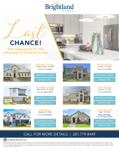 Last Chance Homes!