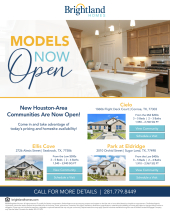 New Models Now Open