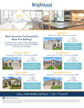 Now Pre-Selling in New Communities