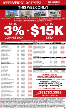 $5K Bonus in Southwest Houston