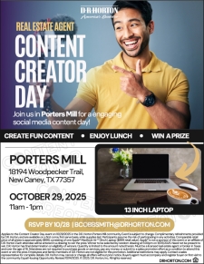 Content Creator Day at Porters Mill