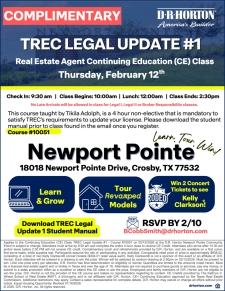 TREC Legal Update I CE Class